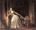 El beso robado Jean Honoré Fragonard clásico rococó